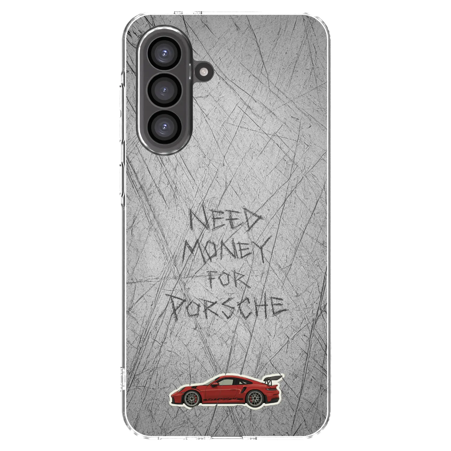Picasee átlátszó szilikon tok az alábbi mobiltelefonokra Samsung Galaxy A56 5G A566B - Garage Scratch