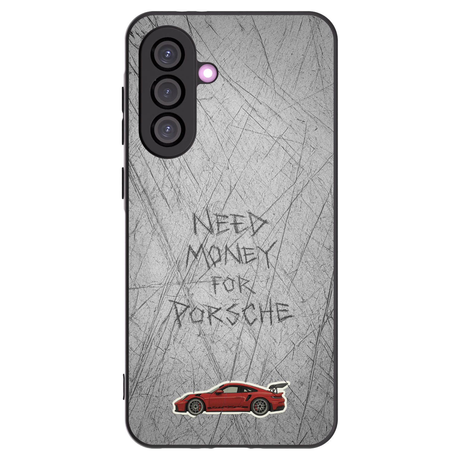 Picasee fekete szilikon tok az alábbi mobiltelefonokra Samsung Galaxy A36 5G - Garage Scratch