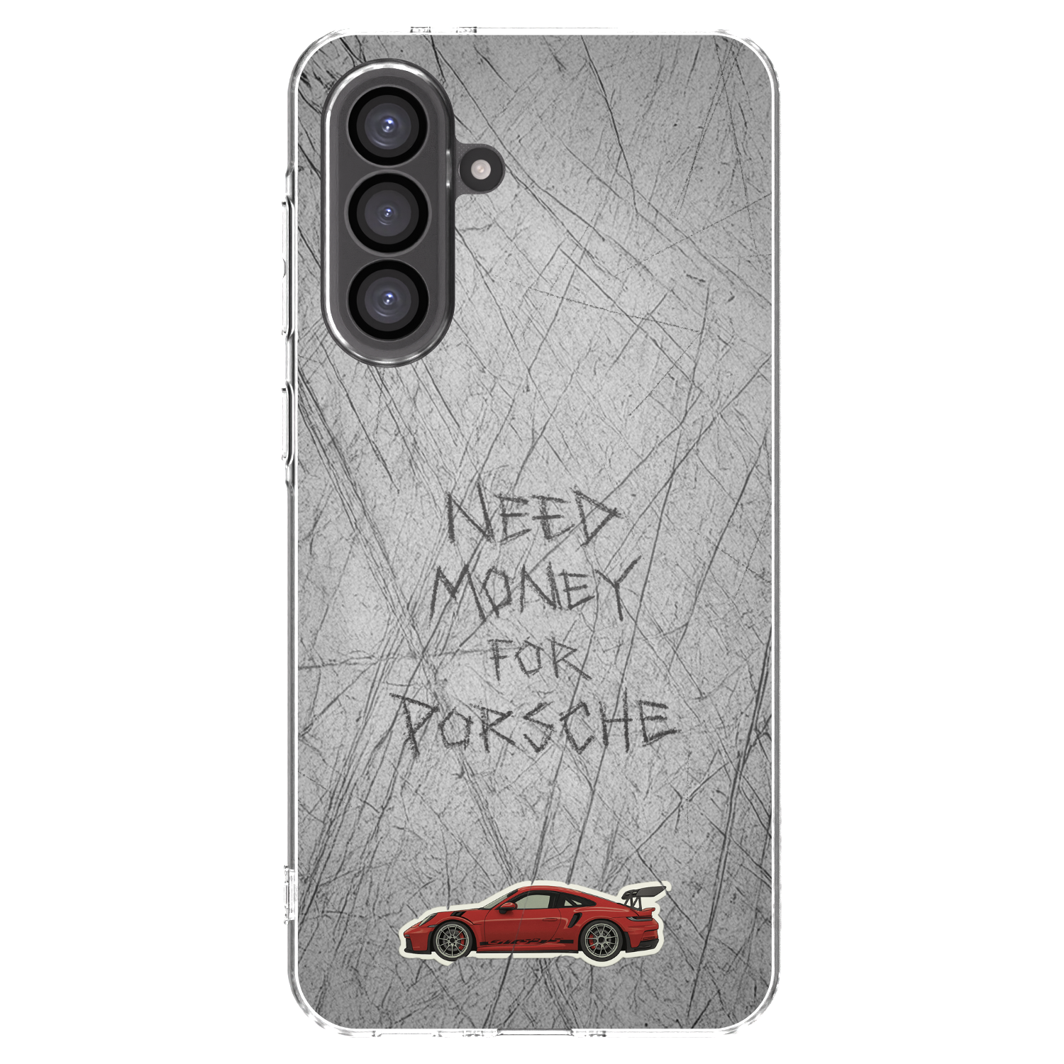 Picasee átlátszó szilikon tok az alábbi mobiltelefonokra Samsung Galaxy A36 5G - Garage Scratch