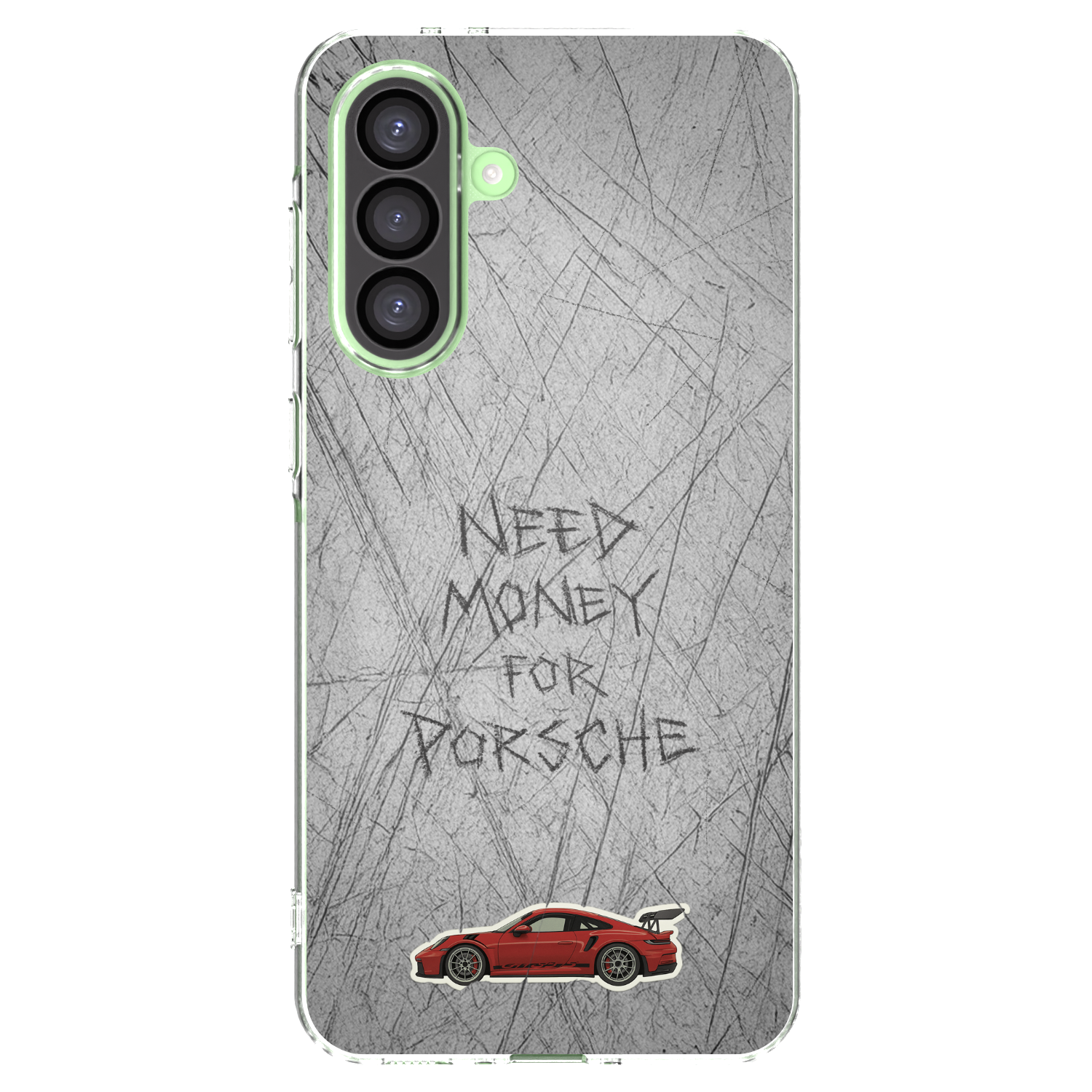 Picasee átlátszó szilikon tok az alábbi mobiltelefonokra Samsung Galaxy A26 5G A266B - Garage Scratch