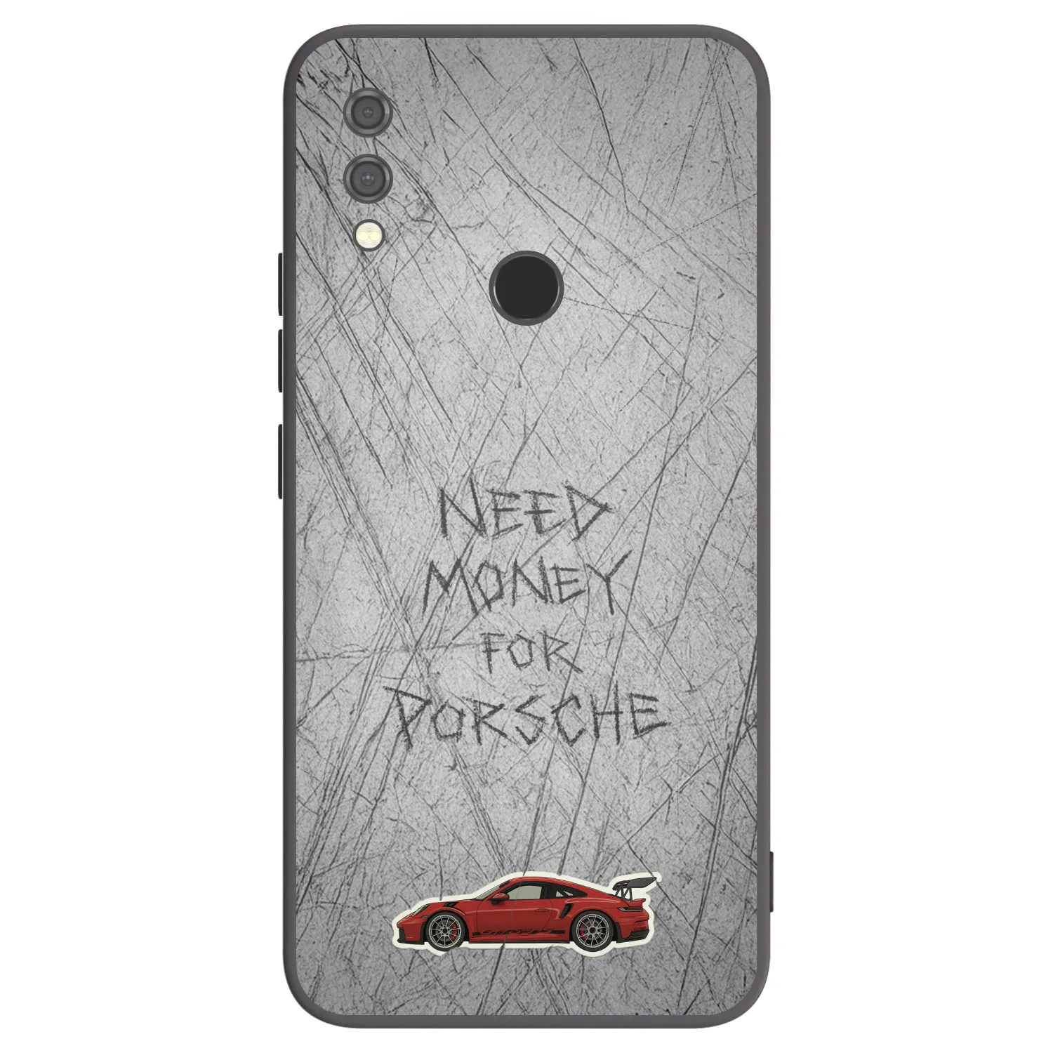 Picasee fekete szilikon tok az alábbi mobiltelefonokra Xiaomi Redmi Note 7 - Garage Scratch