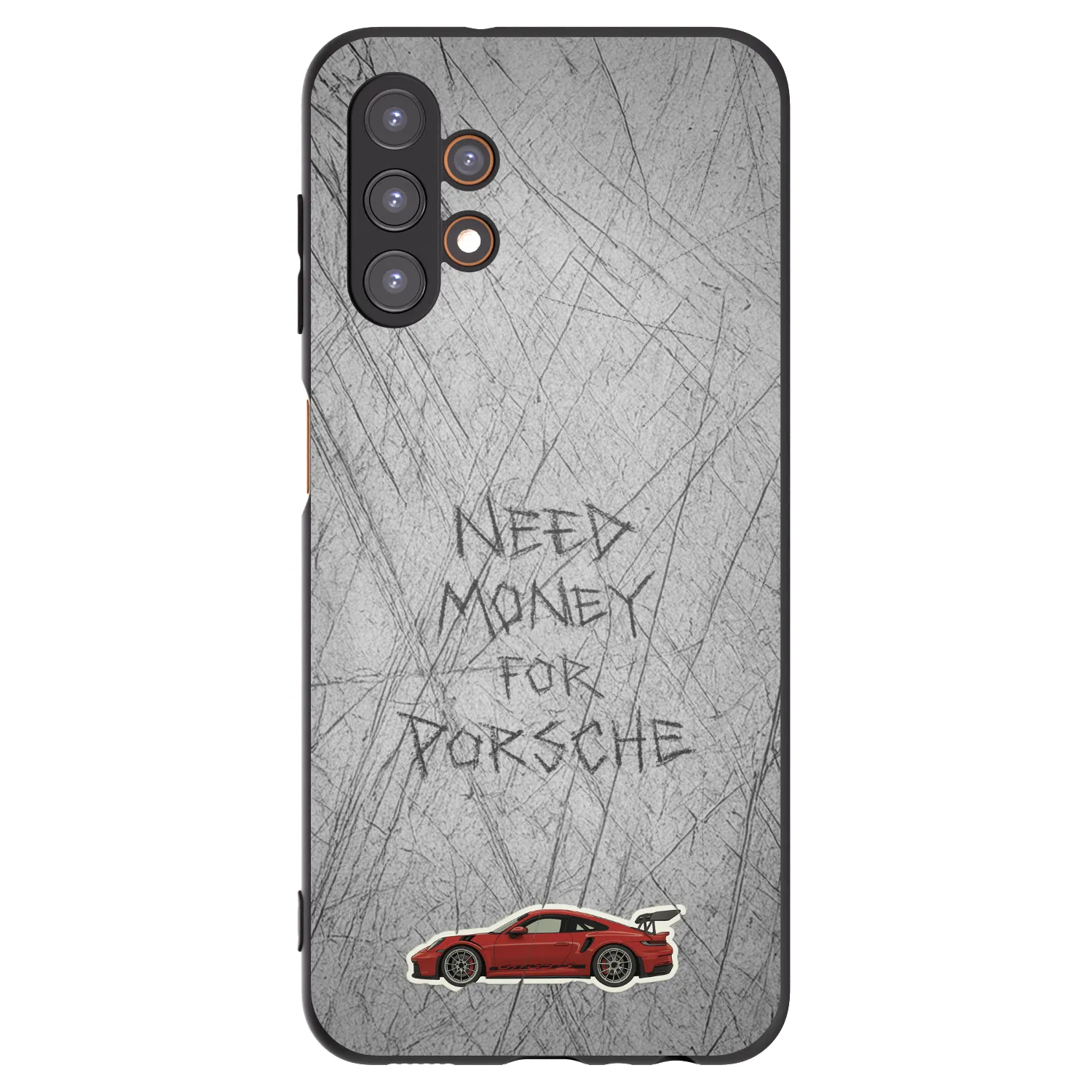 Picasee fekete szilikon tok az alábbi mobiltelefonokra Samsung Galaxy A13 5G - Garage Scratch