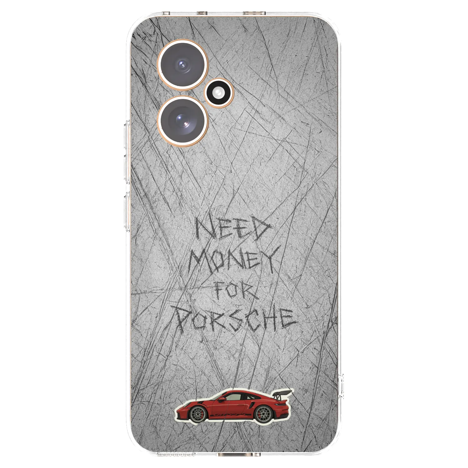 Picasee átlátszó szilikon tok az alábbi mobiltelefonokra Honor 400 5G - Garage Scratch