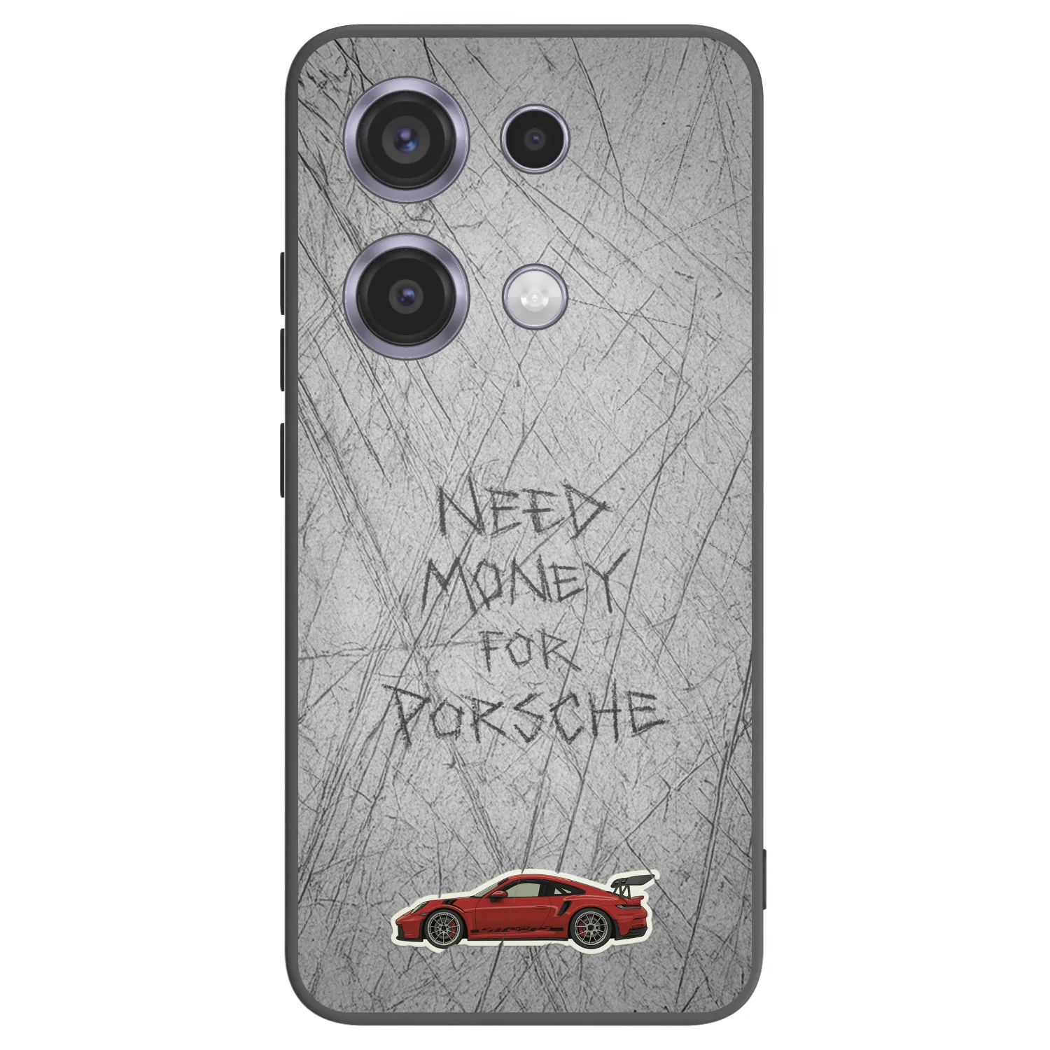 Picasee fekete szilikon tok az alábbi mobiltelefonokra Xiaomi Redmi Note 14S - Garage Scratch