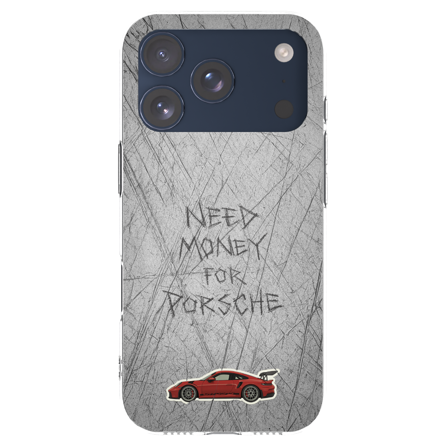 Picasee átlátszó szilikon tok az alábbi mobiltelefonokra Apple iPhone 17 Pro - Garage Scratch