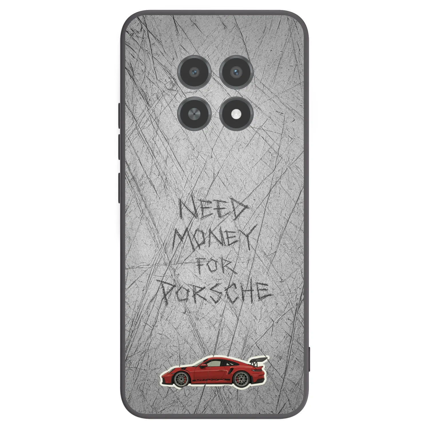 Picasee fekete szilikon tok az alábbi mobiltelefonokra Realme 12X - Garage Scratch