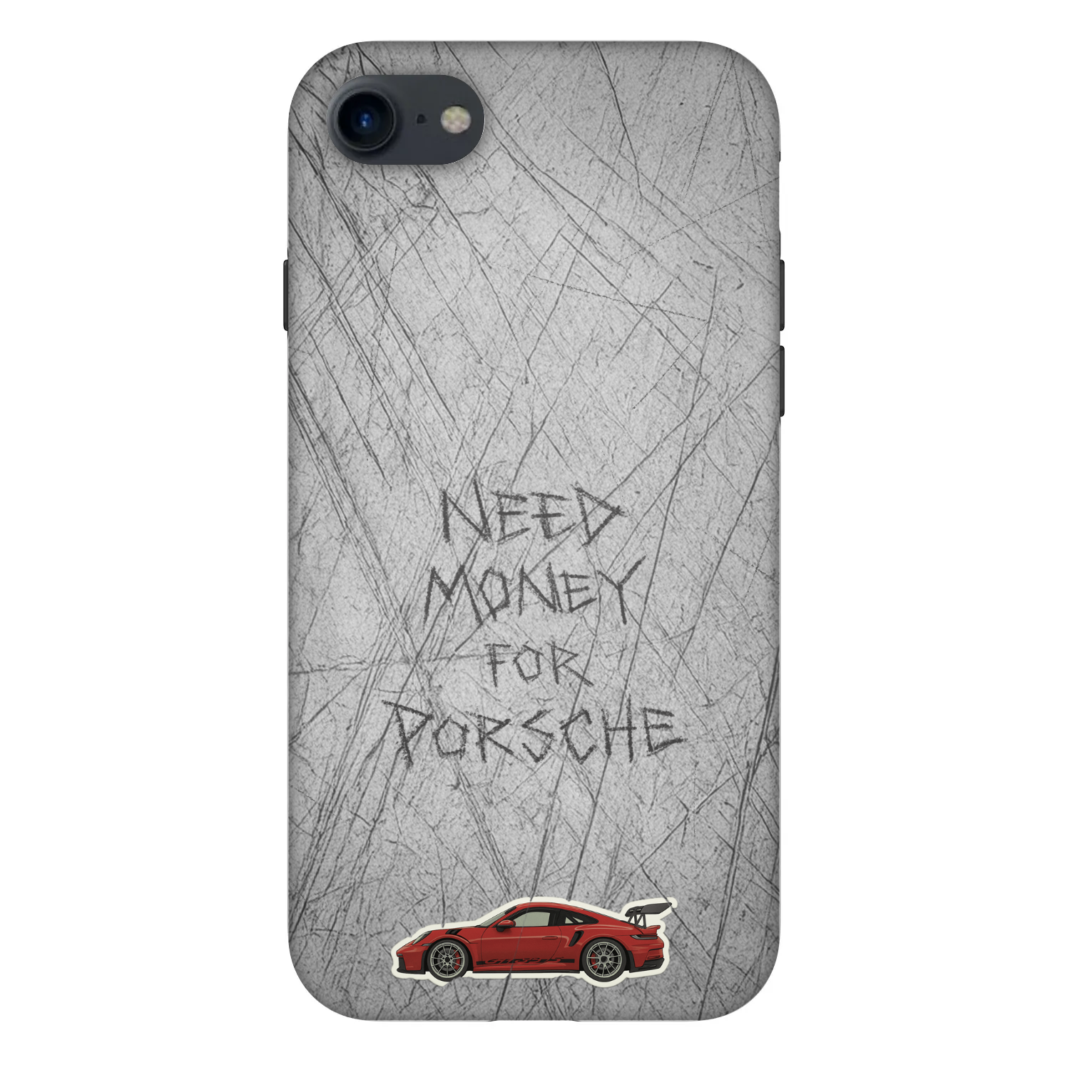 Picasee Fashion Case Apple iPhone SE 2022 - Garage Scratch
