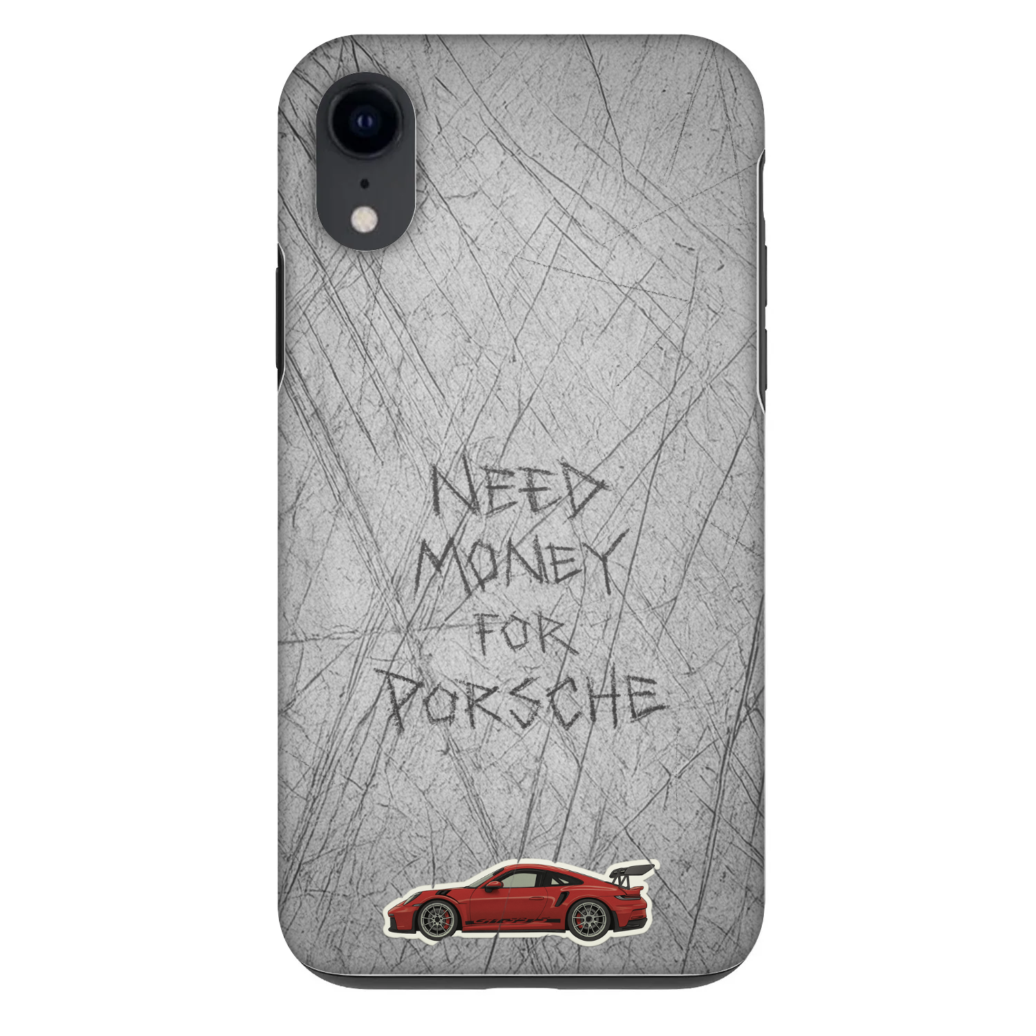 Picasee Fashion Case Apple iPhone XR - Garage Scratch