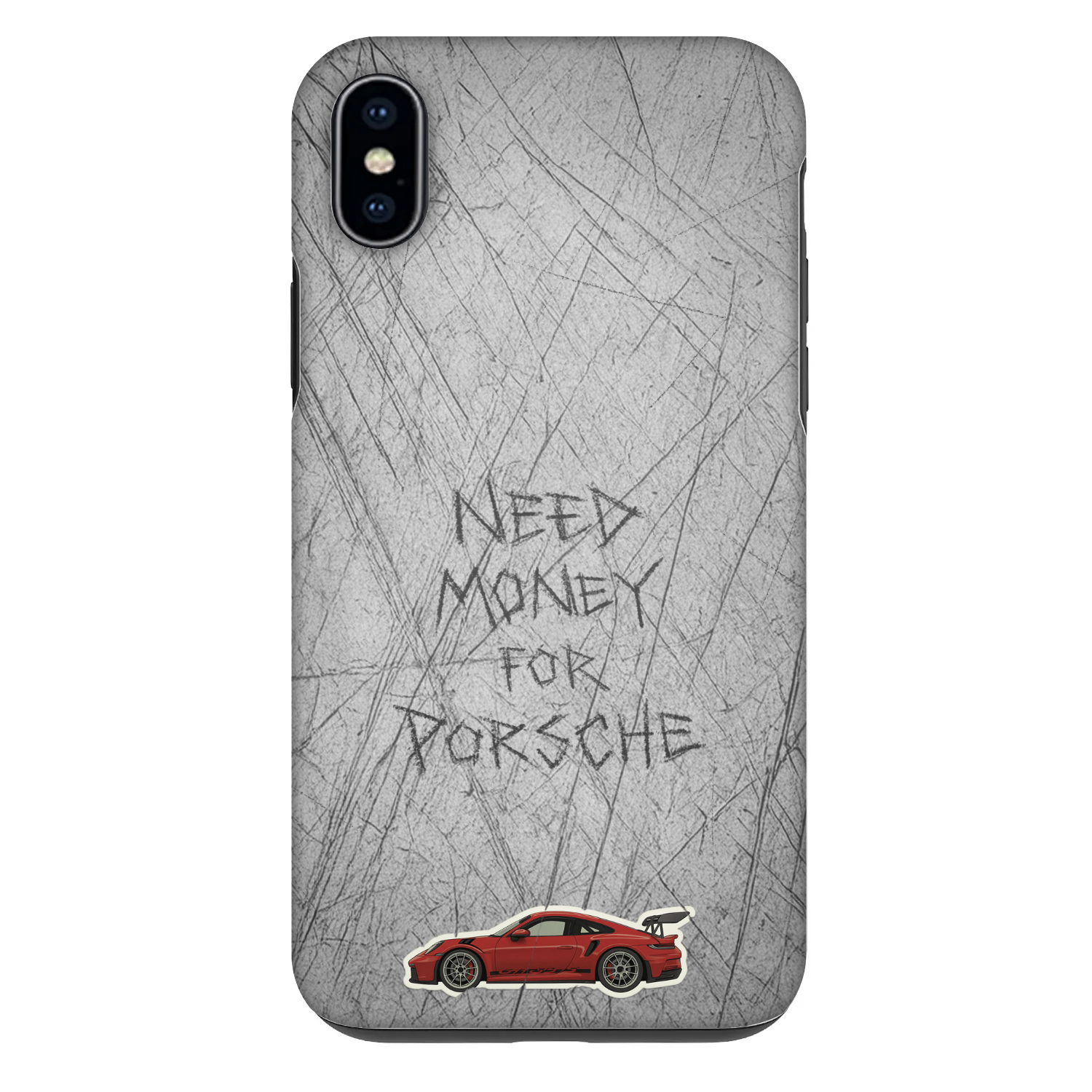Picasee Fashion Case Apple iPhone XS Max - Garage Scratch
