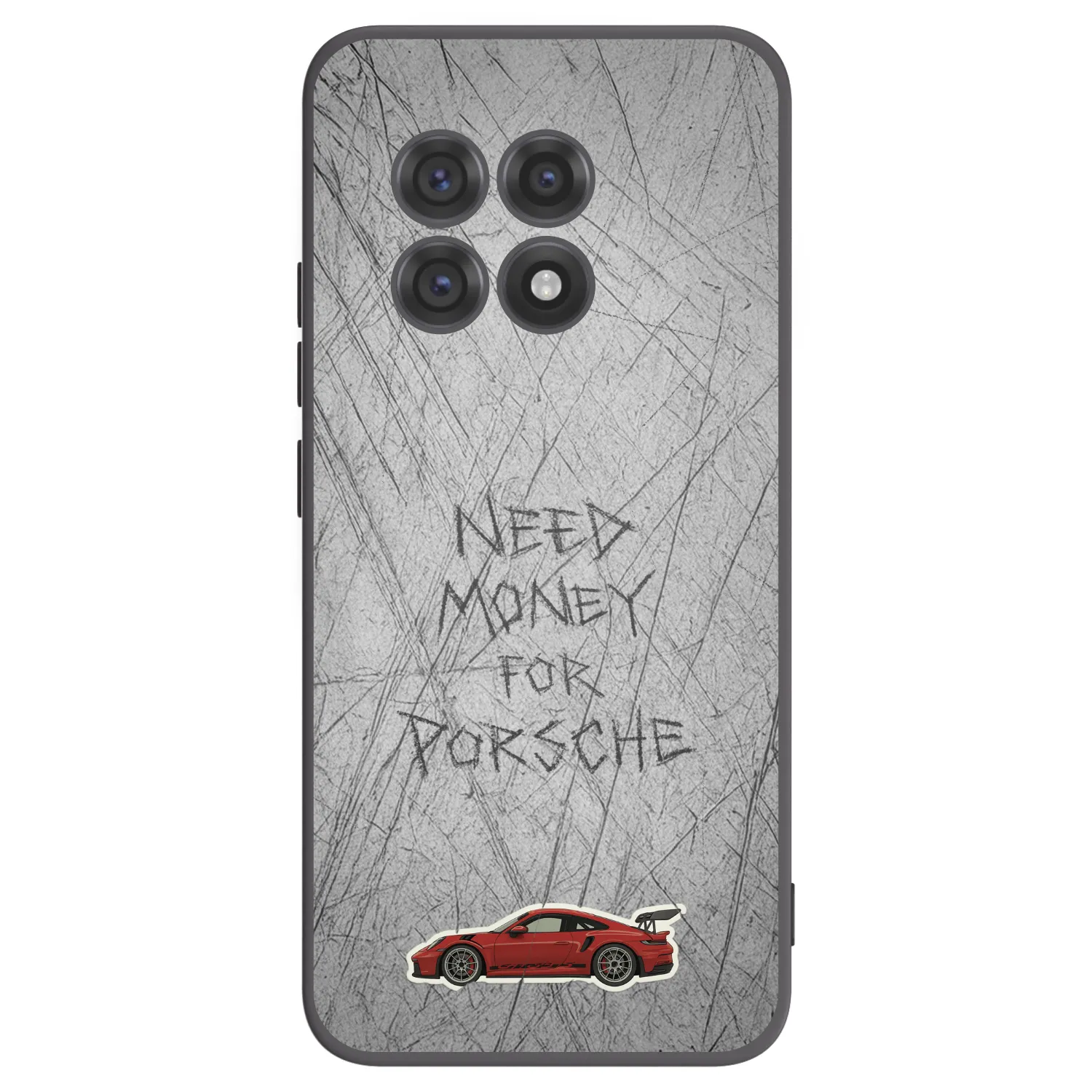 Picasee fekete szilikon tok az alábbi mobiltelefonokra OnePlus 13R 5G - Garage Scratch