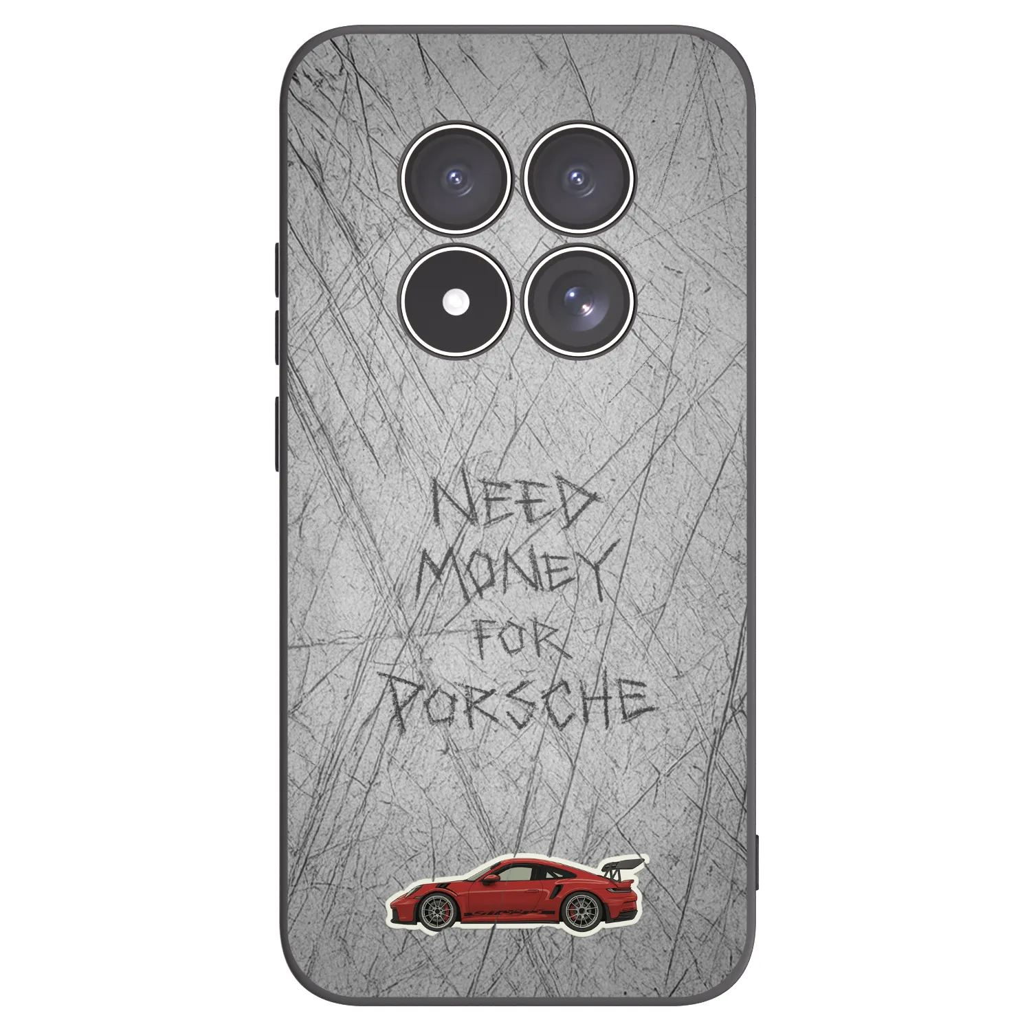 Picasee fekete szilikon tok az alábbi mobiltelefonokra Xiaomi Redmi Note 15 Pro 4G - Garage Scratch