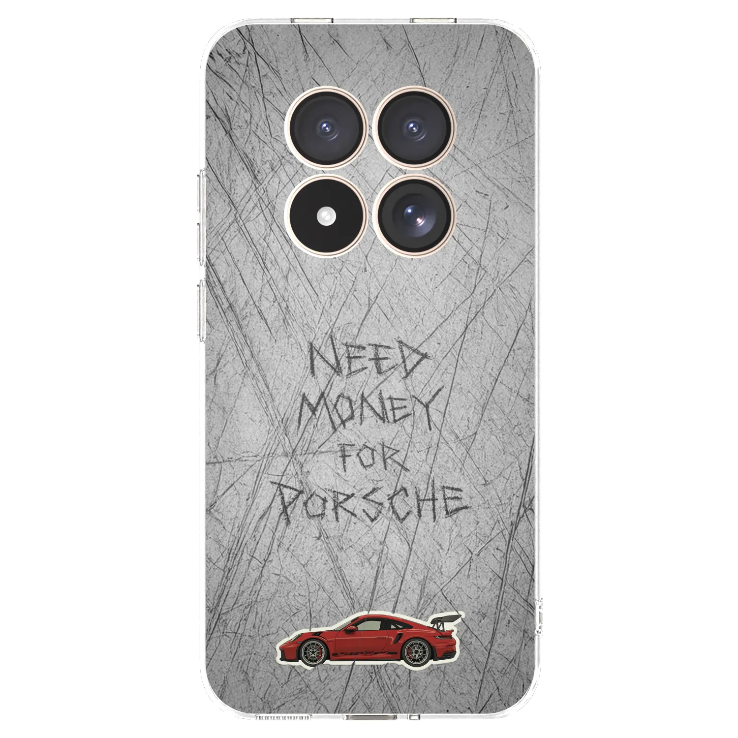 Picasee átlátszó szilikon tok az alábbi mobiltelefonokra Xiaomi Redmi Note 15 Pro 4G - Garage Scratch