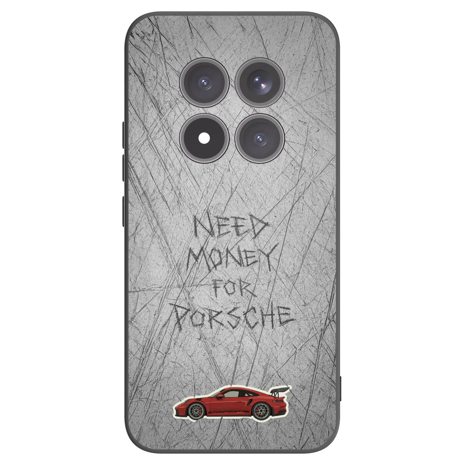 Picasee fekete szilikon tok az alábbi mobiltelefonokra Xiaomi Redmi Note 15 Pro+ - Garage Scratch