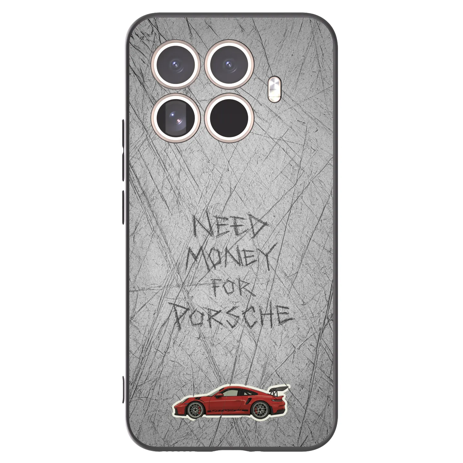 Picasee fekete szilikon tok az alábbi mobiltelefonokra Xiaomi 15T Pro - Garage Scratch