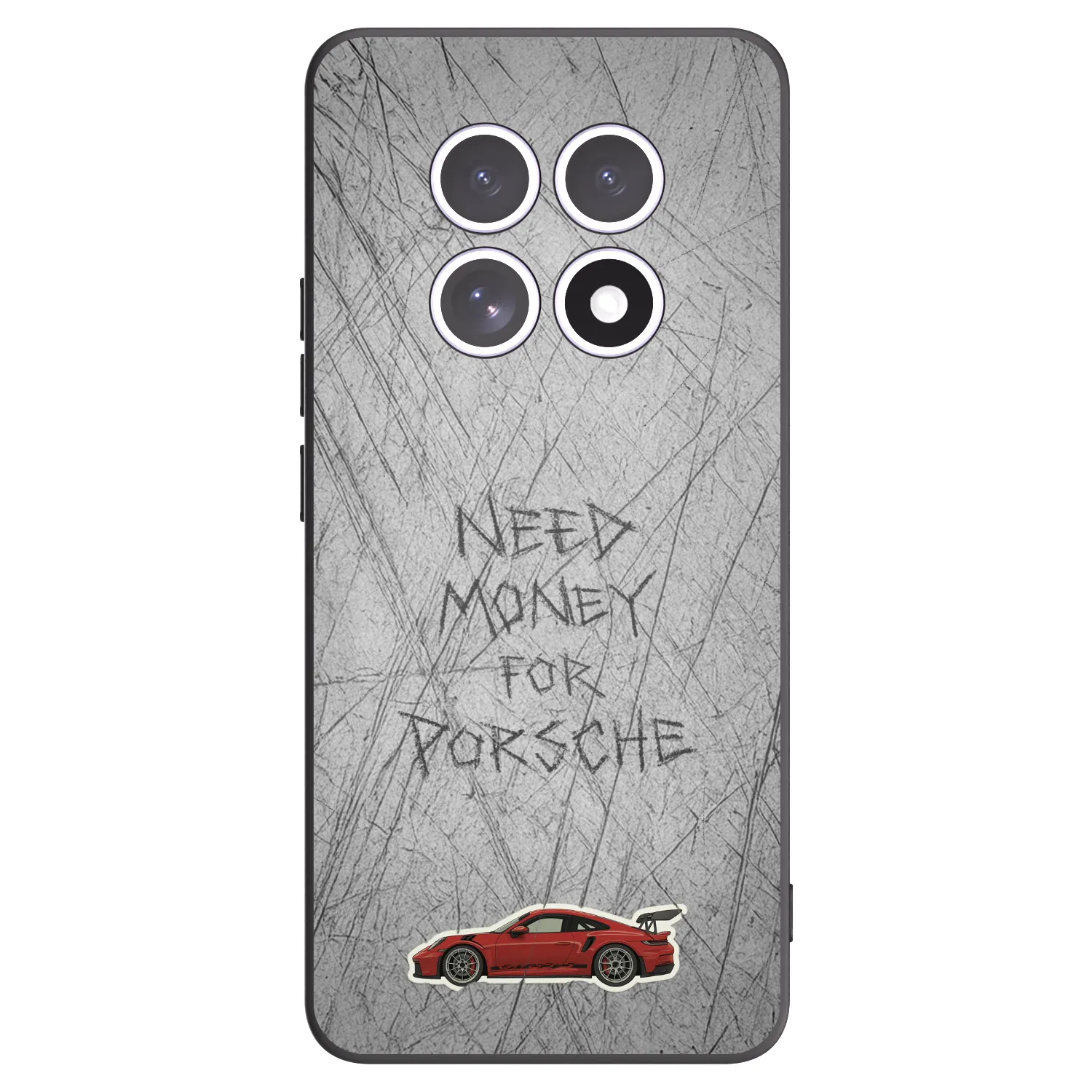 Picasee fekete szilikon tok az alábbi mobiltelefonokra Xiaomi Redmi Note 15 - Garage Scratch