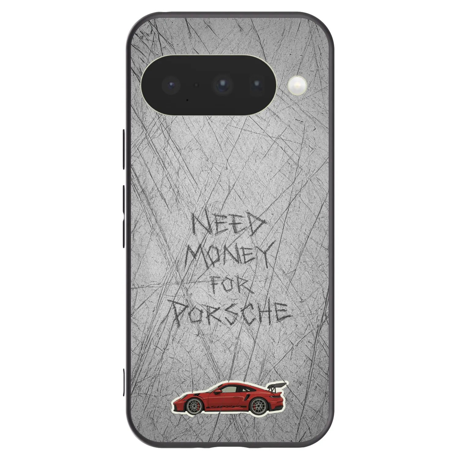 Picasee fekete szilikon tok az alábbi mobiltelefonokra Google Pixel 10 - Garage Scratch