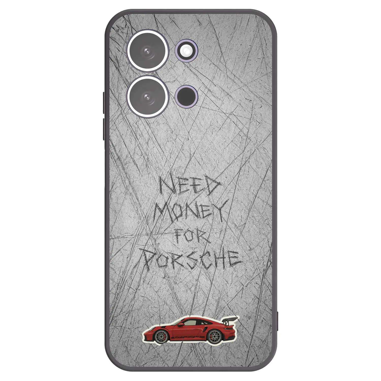 Picasee fekete szilikon tok az alábbi mobiltelefonokra Xiaomi Redmi 15C 5G - Garage Scratch