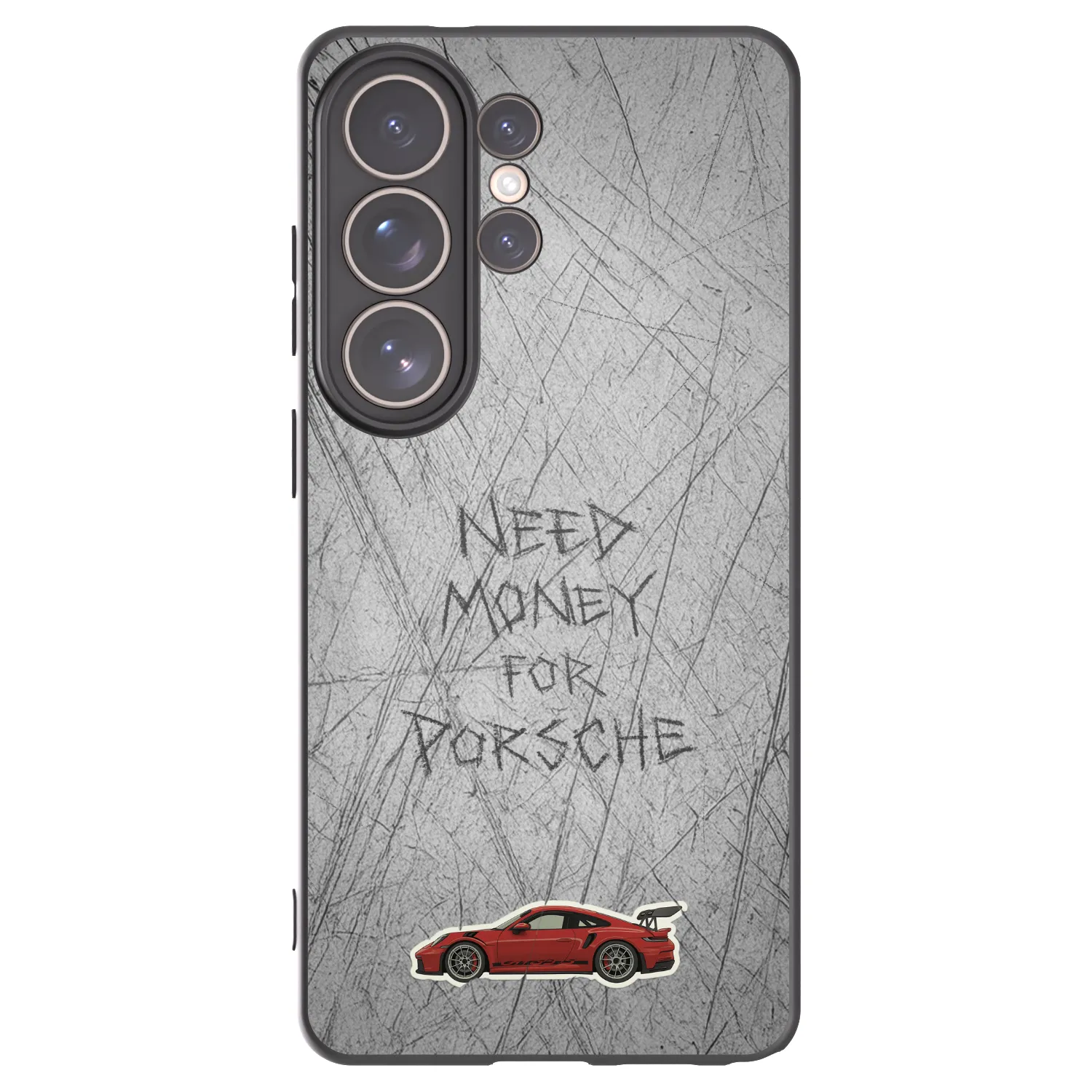 Picasee fekete szilikon tok az alábbi mobiltelefonokra Samsung Galaxy S26 Ultra - Garage Scratch