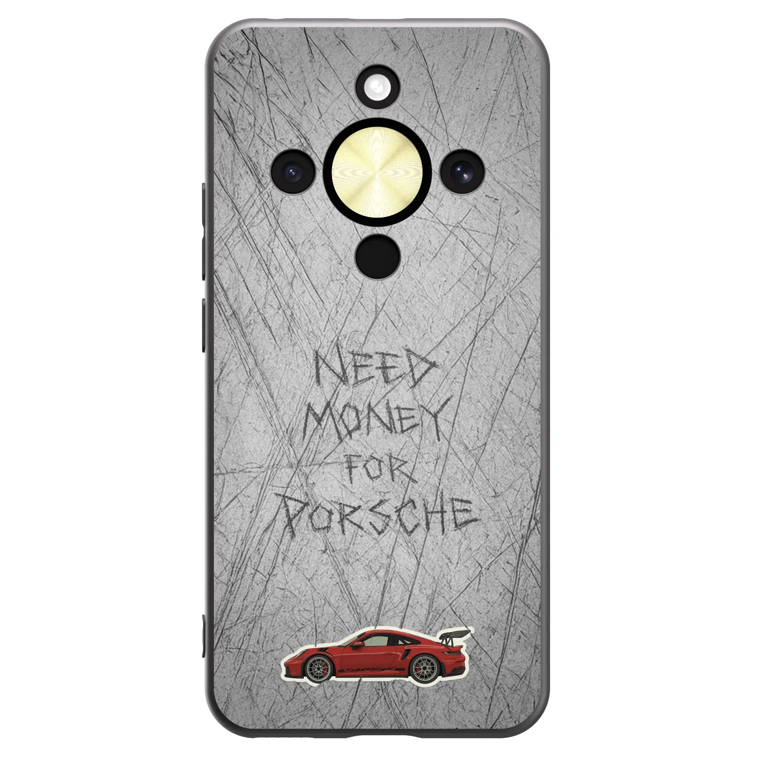 Picasee fekete szilikon tok az alábbi mobiltelefonokra Honor Magic8 Lite 5G - Garage Scratch