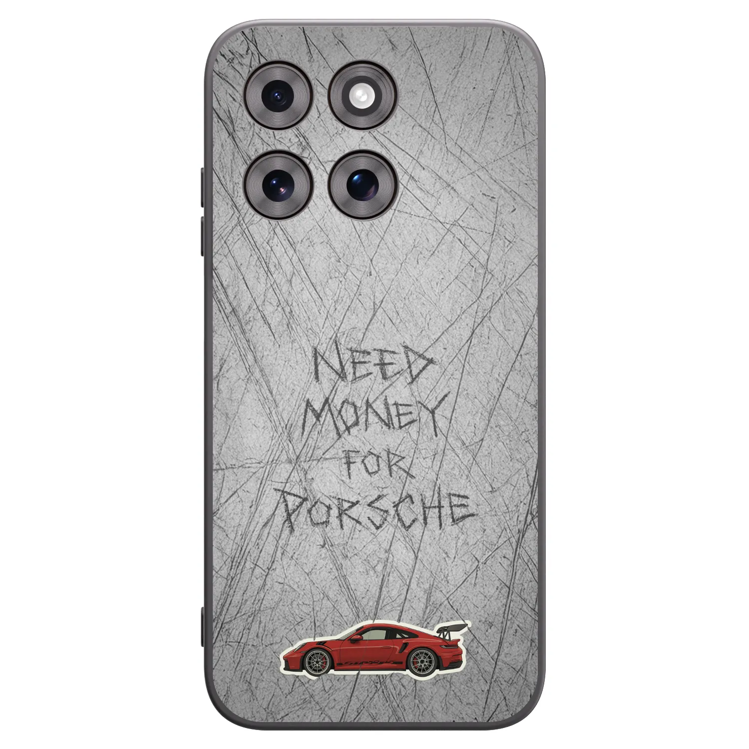 Picasee fekete szilikon tok az alábbi mobiltelefonokra Motorola Moto G77 - Garage Scratch