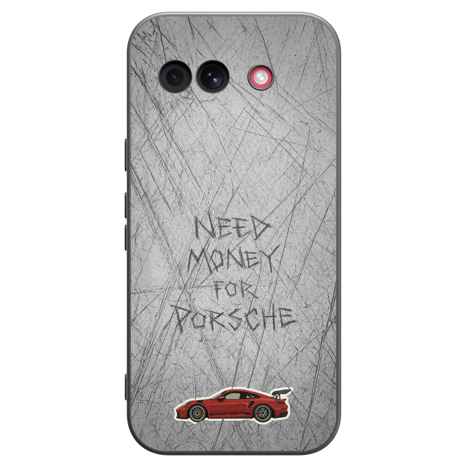 Picasee fekete szilikon tok az alábbi mobiltelefonokra Google Pixel 10a - Garage Scratch