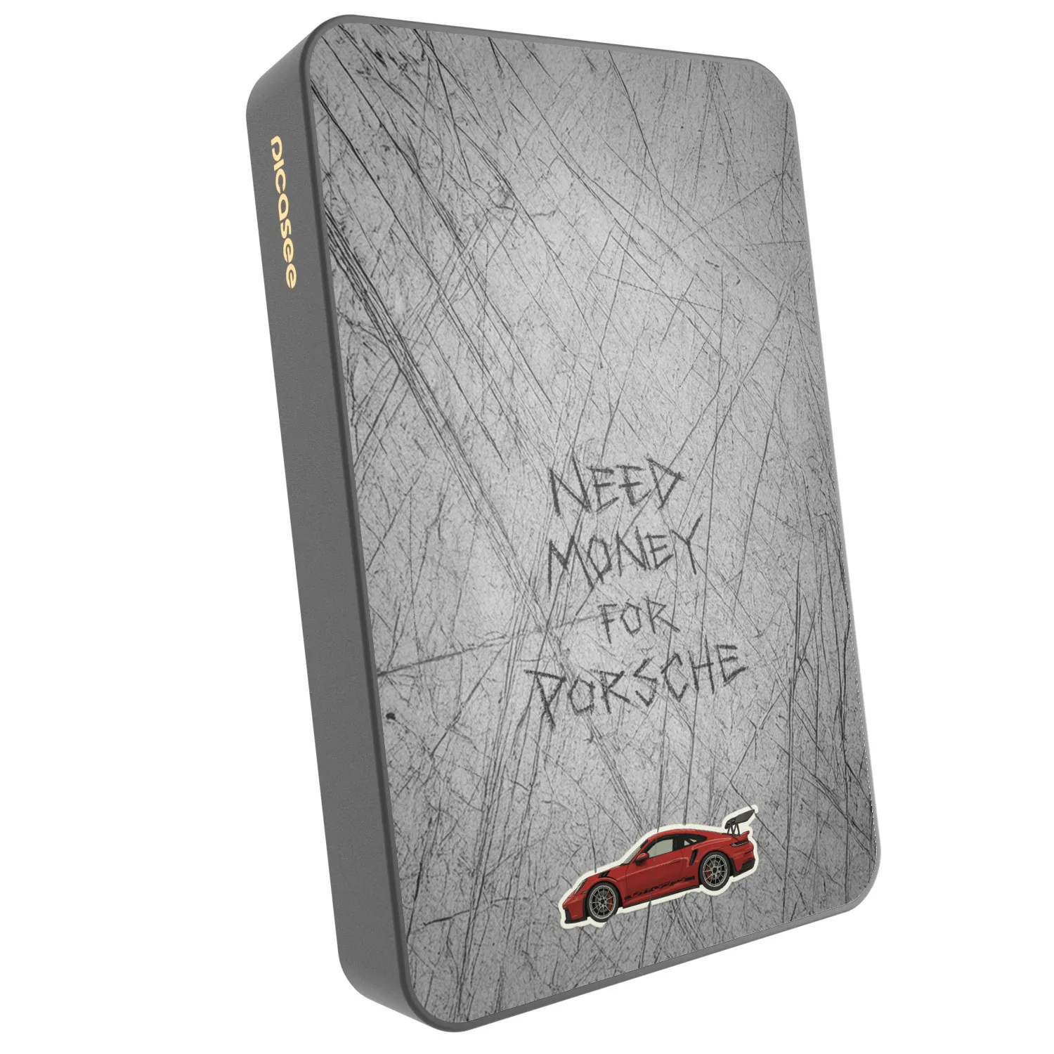 Picasee Powerbank MagSafe 10 000 mAh Szürke - Garage Scratch
