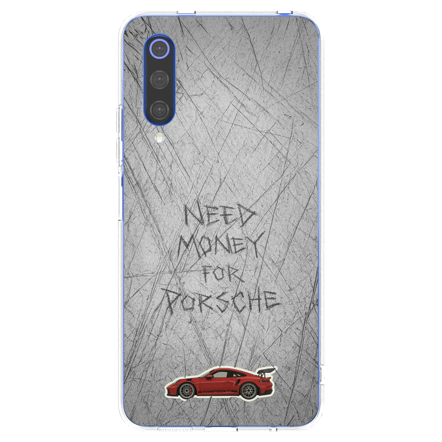 Picasee átlátszó szilikon tok az alábbi mobiltelefonokra Xiaomi Mi 9 SE - Garage Scratch