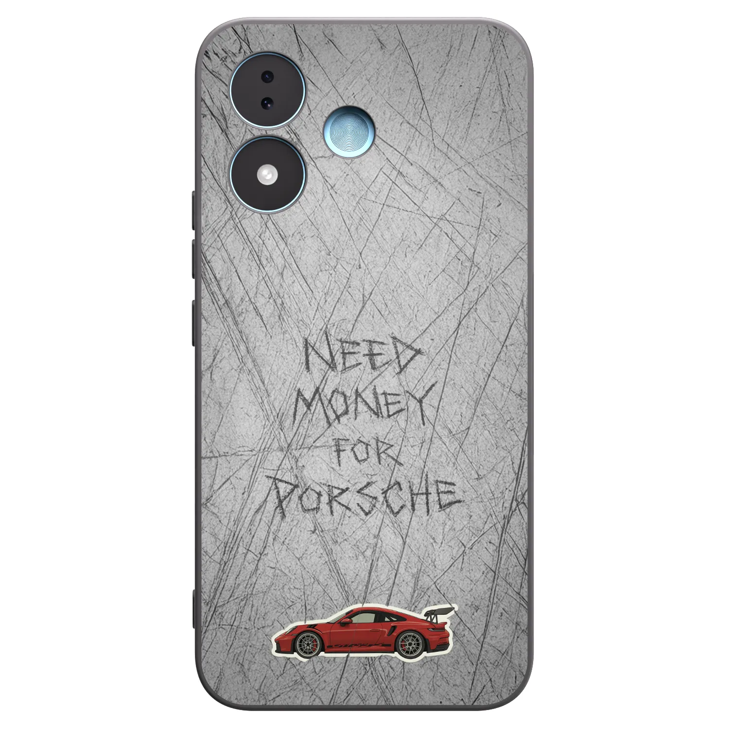 Picasee fekete szilikon tok az alábbi mobiltelefonokra Xiaomi Redmi Note 17 5G - Garage Scratch