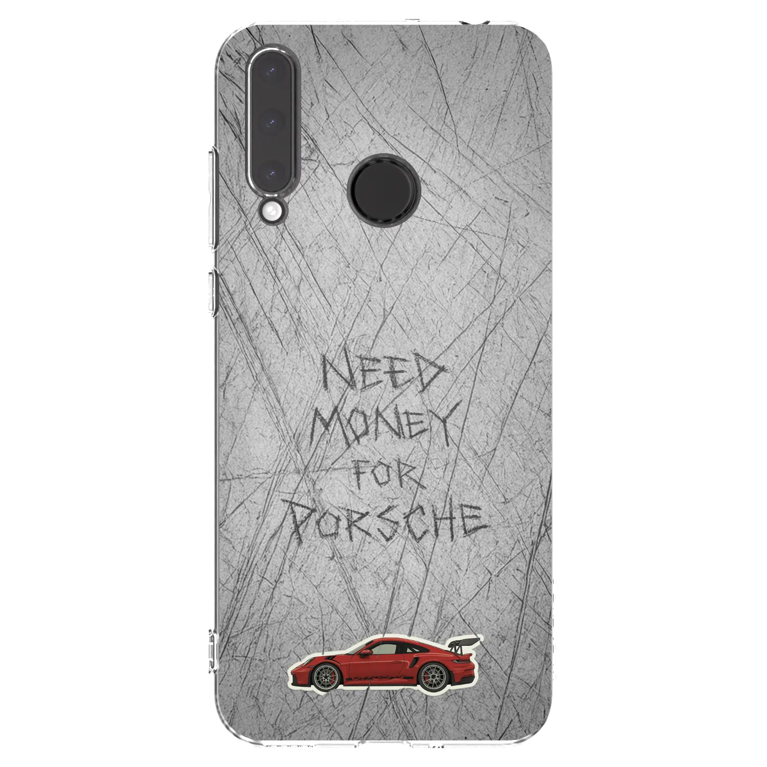 Picasee átlátszó szilikon tok az alábbi mobiltelefonokra Honor 20 Lite - Garage Scratch
