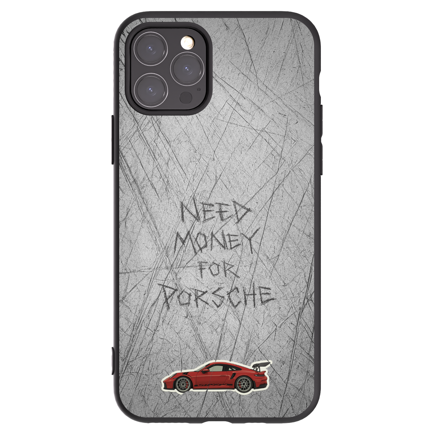 Picasee fekete szilikon tok az alábbi mobiltelefonokra Apple iPhone 11 Pro - Garage Scratch