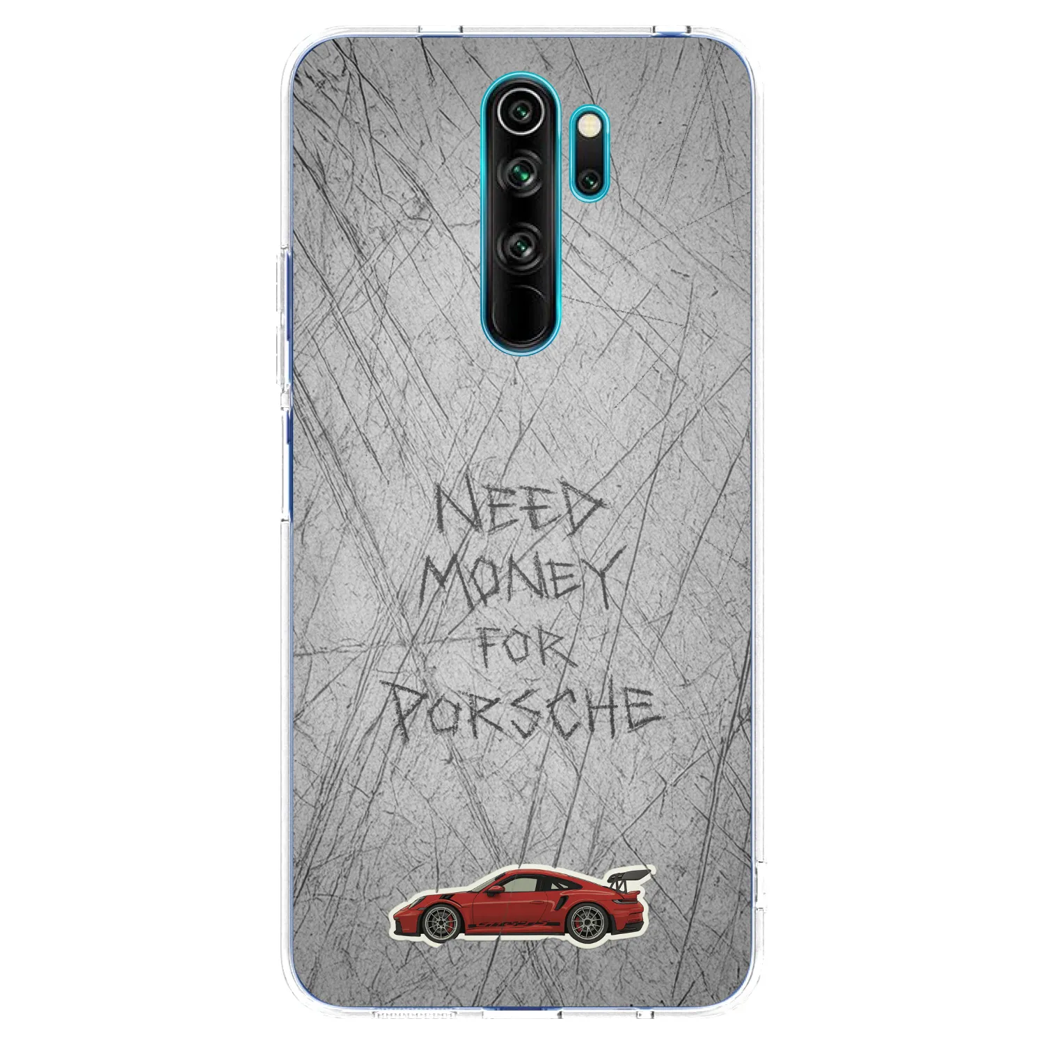Picasee átlátszó szilikon tok az alábbi mobiltelefonokra Xiaomi Redmi Note 8 Pro - Garage Scratch
