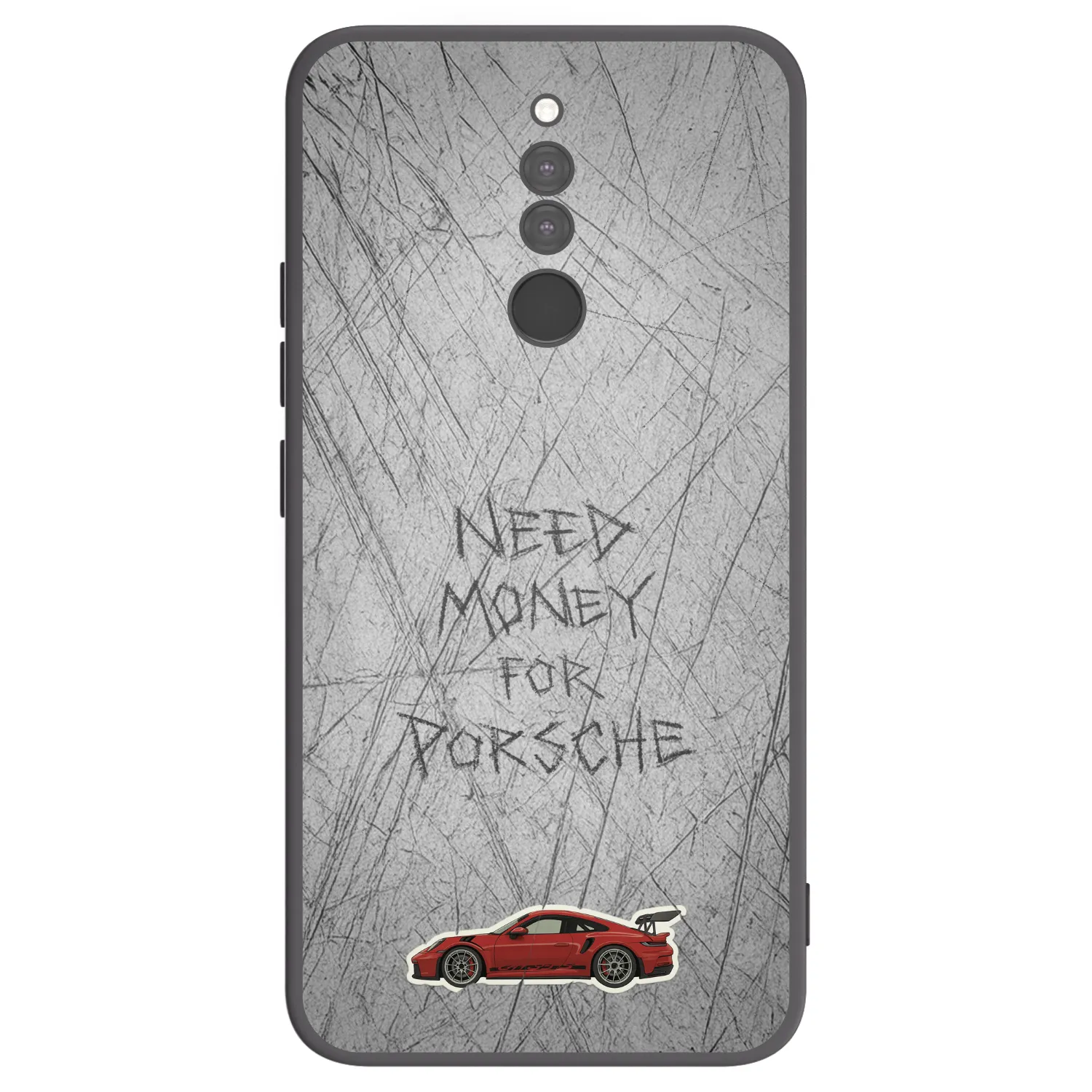 Picasee fekete szilikon tok az alábbi mobiltelefonokra Xiaomi Redmi 8 - Garage Scratch