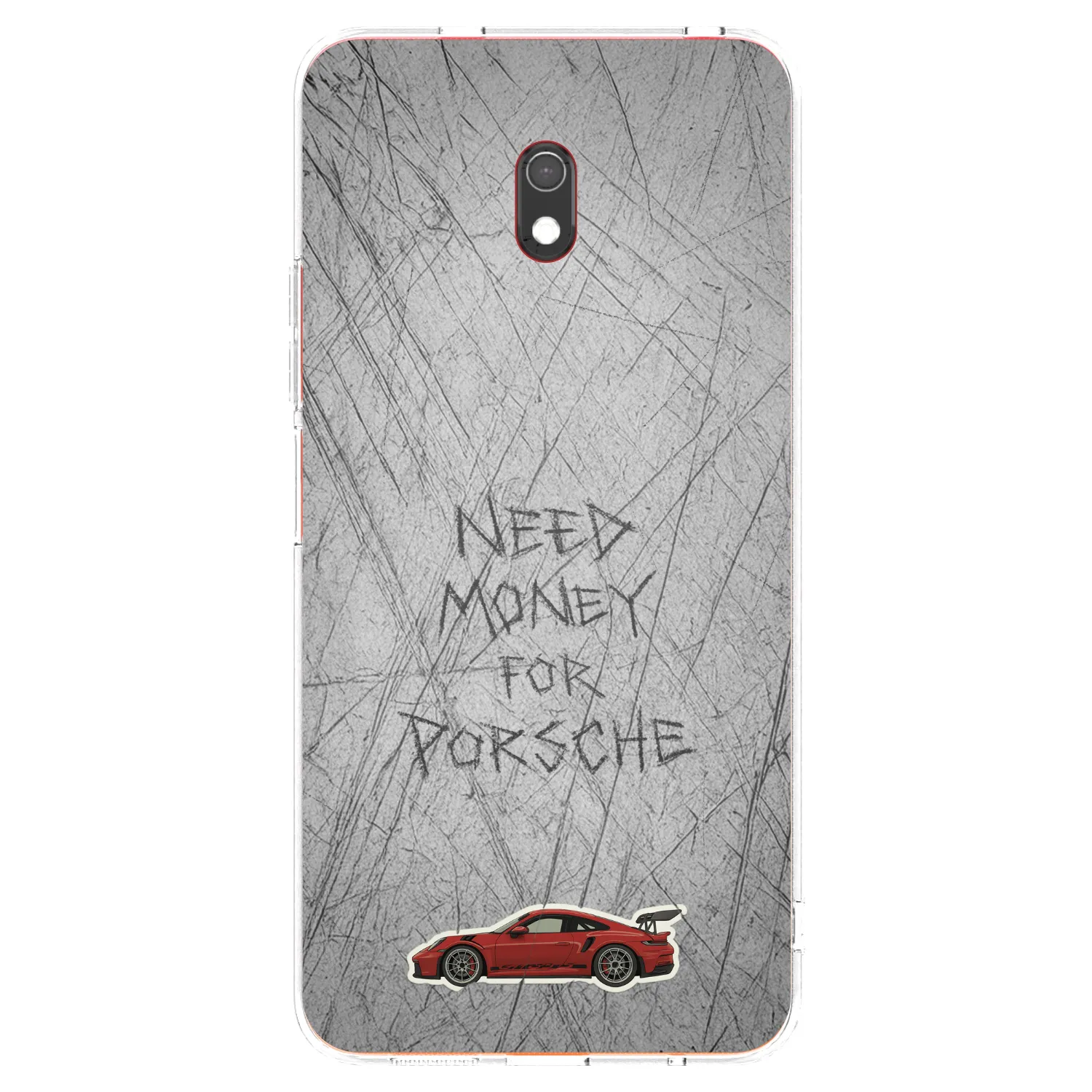 Picasee átlátszó szilikon tok az alábbi mobiltelefonokra Xiaomi Redmi 8A - Garage Scratch