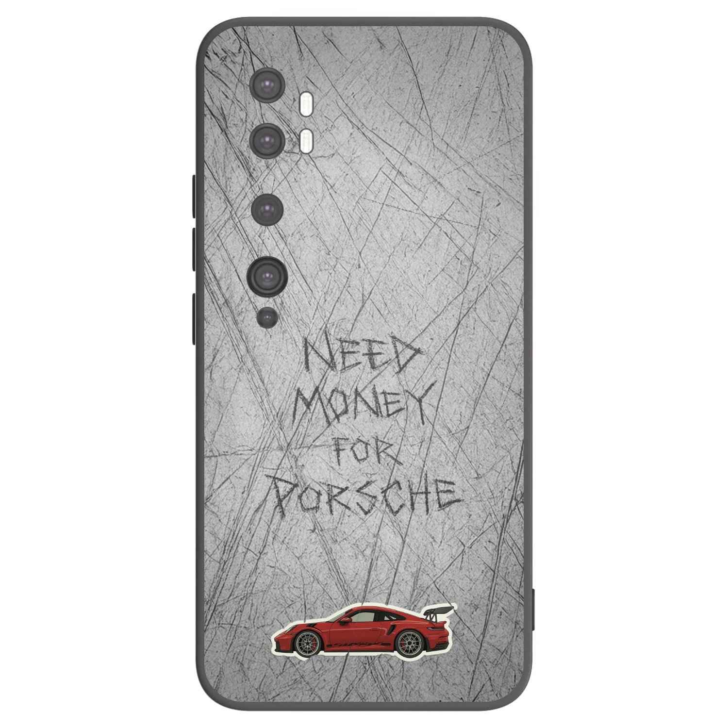 Picasee fekete szilikon tok az alábbi mobiltelefonokra Xiaomi Mi Note 10 (Pro) - Garage Scratch