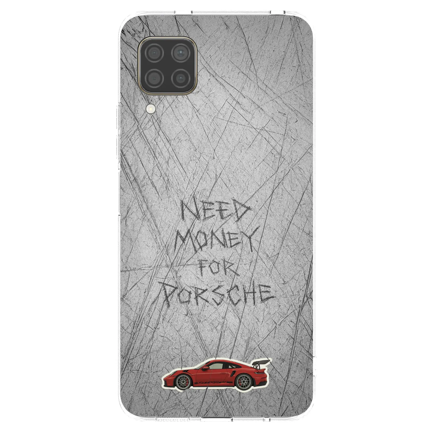 Picasee átlátszó szilikon tok az alábbi mobiltelefonokra Huawei P40 Lite - Garage Scratch