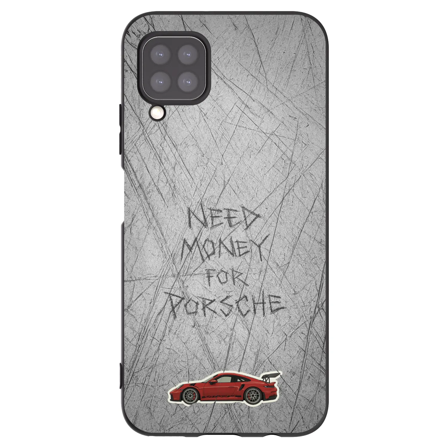 Picasee fekete szilikon tok az alábbi mobiltelefonokra Huawei P40 Lite - Garage Scratch