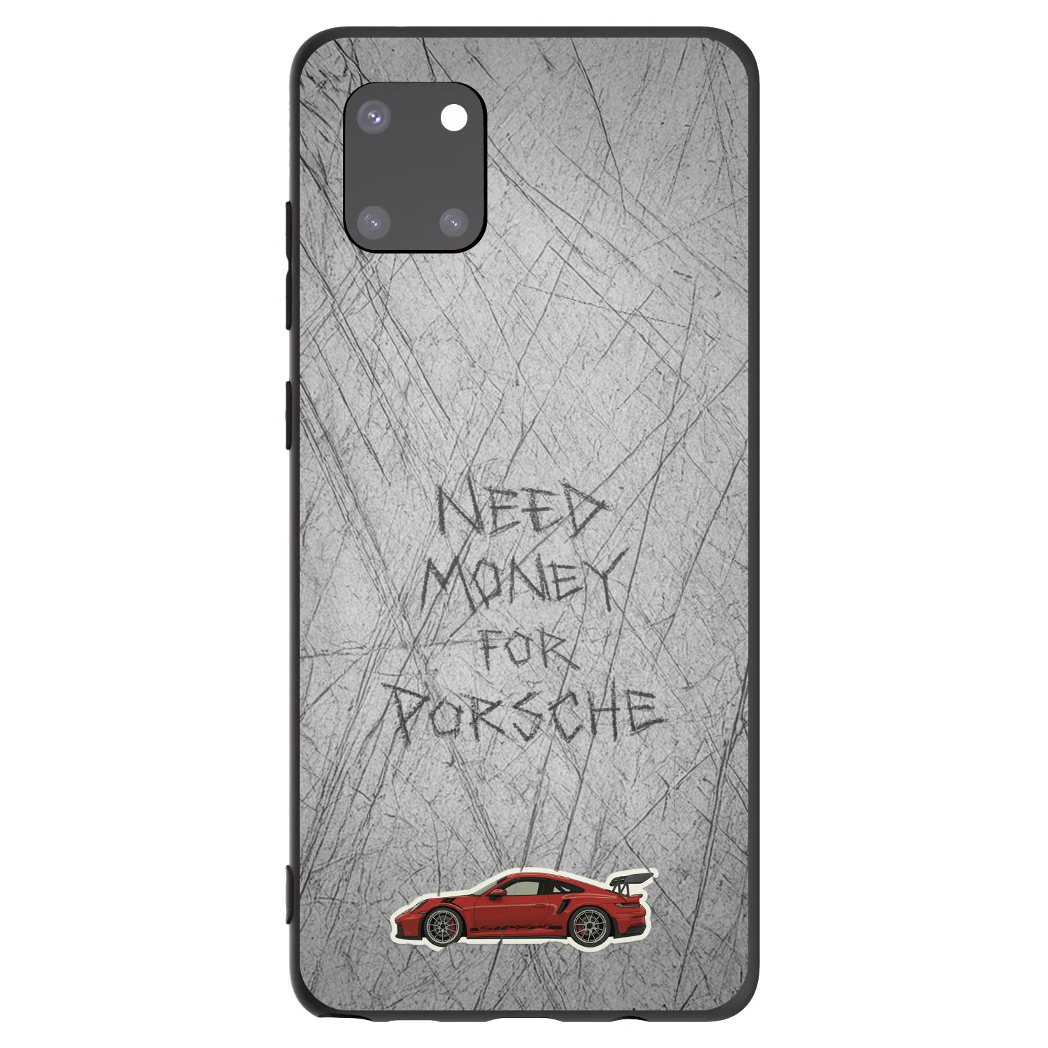Picasee fekete szilikon tok az alábbi mobiltelefonokra Samsung Galaxy Note 10 Lite N770F - Garage Scratch