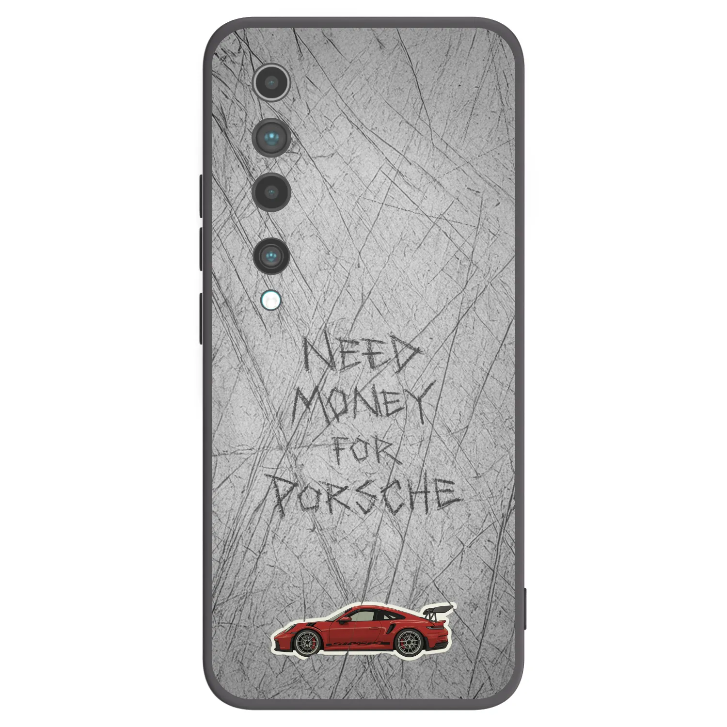 Picasee fekete szilikon tok az alábbi mobiltelefonokra Xiaomi Mi 10 - Garage Scratch