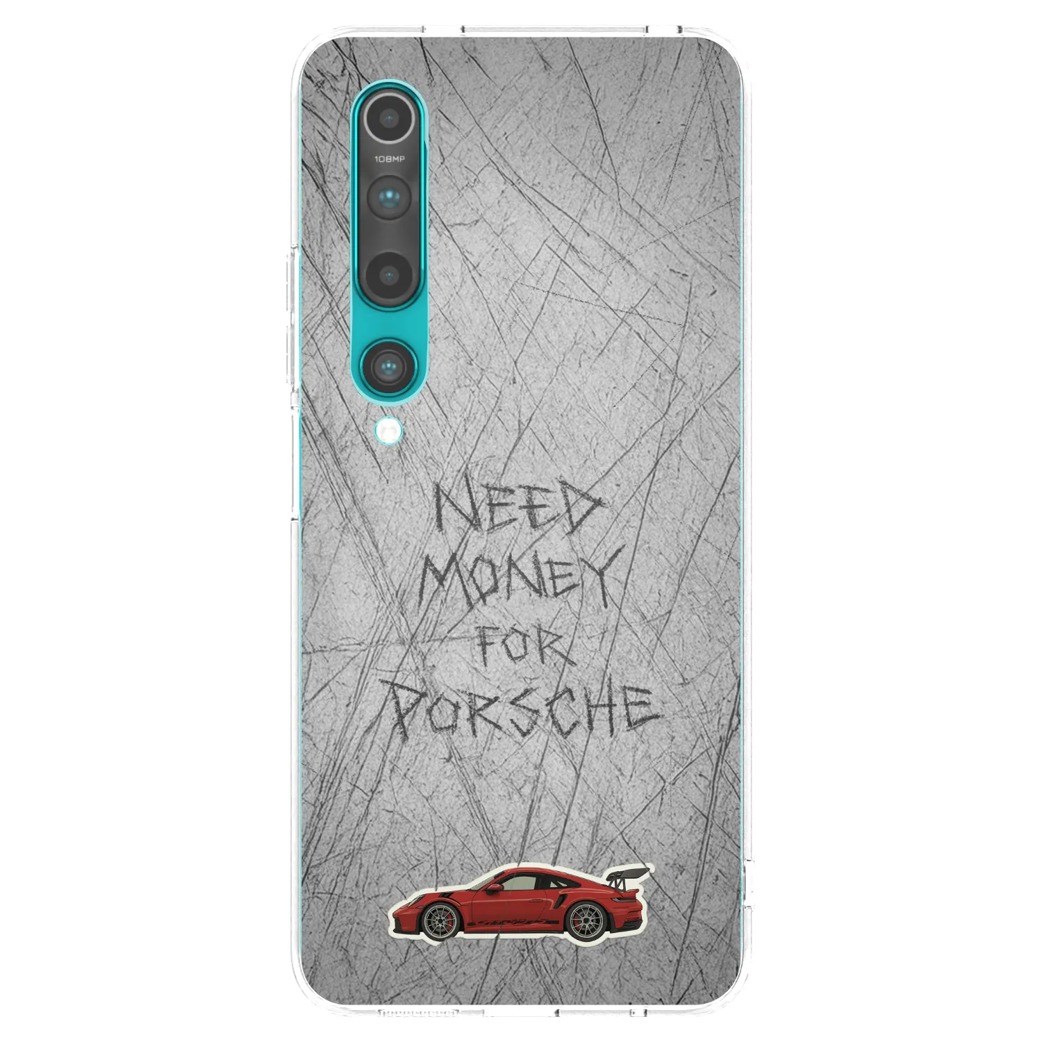 Picasee átlátszó szilikon tok az alábbi mobiltelefonokra Xiaomi Mi 10 - Garage Scratch