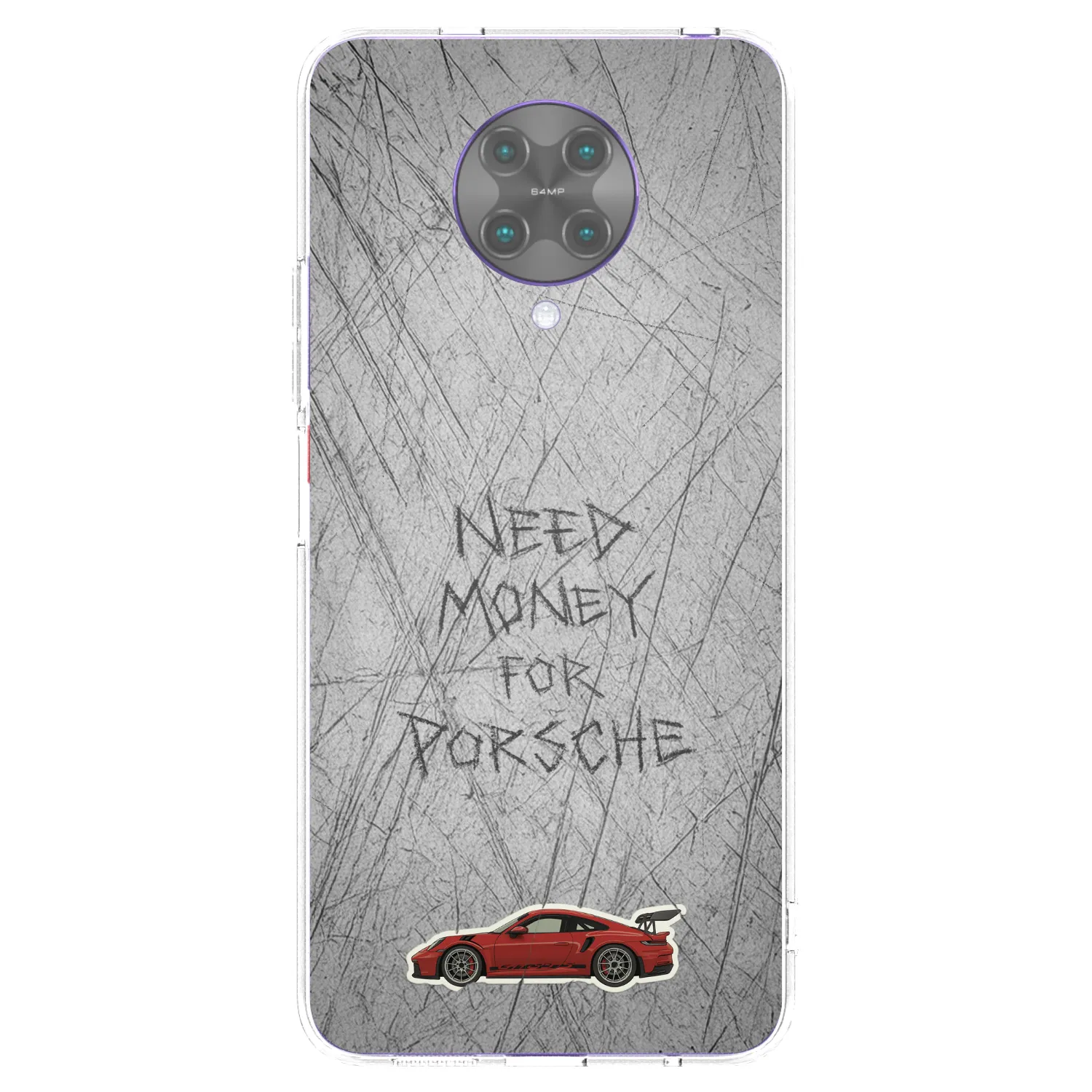 Picasee átlátszó szilikon tok az alábbi mobiltelefonokra Xiaomi Poco F2 Pro - Garage Scratch