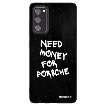 Picasee fekete szilikon tok az alábbi mobiltelefonokra Samsung Galaxy S20 FE - Black Dollar