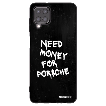 Picasee fekete szilikon tok az alábbi mobiltelefonokra Samsung Galaxy A12 A125F - Black Dollar