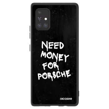 Picasee ULTIMATE CASE Samsung Galaxy A71 A715F - készülékre - Black Dollar