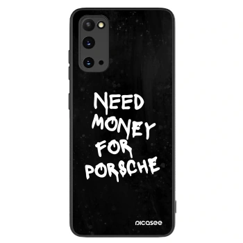 Szilikon tok erre a típusra Samsung Galaxy S20 G980F - Black Dollar