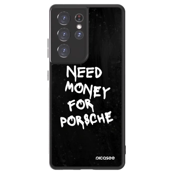 Szilikon tok erre a típusra Samsung Galaxy S21 Ultra 5G G998B - Black Dollar