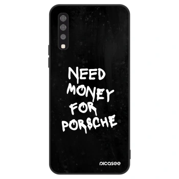 Szilikon tok erre a típusra Samsung Galaxy A70 A705F - Black Dollar