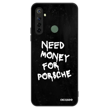 Szilikon tok erre a típusra Realme 6i - Black Dollar