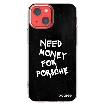 Picasee átlátszó szilikon tok az alábbi mobiltelefonokra Apple iPhone 13 mini - Black Dollar