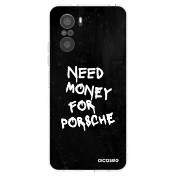 Picasee átlátszó szilikon tok az alábbi mobiltelefonokra Xiaomi Poco F3 - Black Dollar