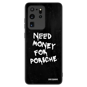 Szilikon tok erre a típusra Samsung Galaxy S20 Ultra 5G G988F - Black Dollar